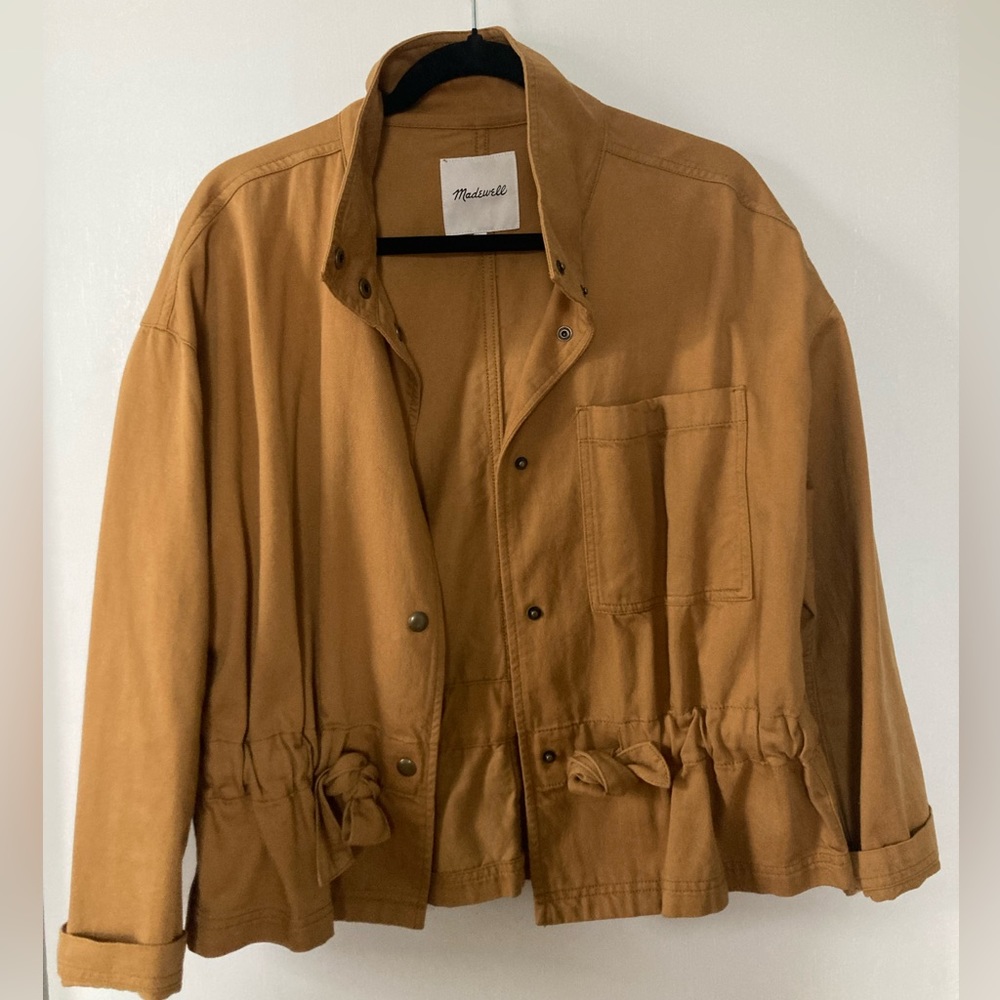 Madewell Southlake Military Jacket - Tan - Size S